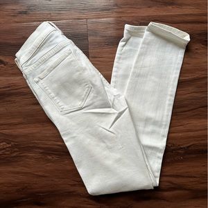 J Crew White Skinny Jeans